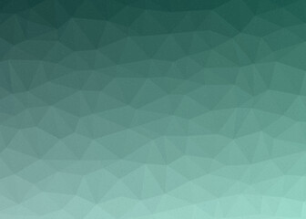 Aqua Green color Abstract color Low-Polygones Generative Art background illustration