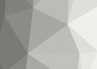 Obraz premium Gardenia color Abstract color Low-Polygones Generative Art background illustration