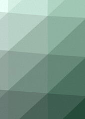 Obraz premium Irish Green color Abstract color Low-Polygones Generative Art background illustration