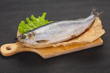 Salted herring fish