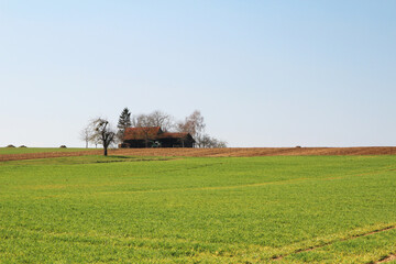 Fototapeta na wymiar Countryside in Baden-Wurttemberg, Germany