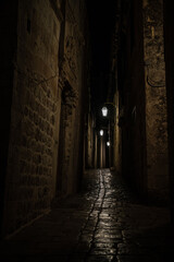 Obraz premium narrow street in the old town of Dubrovnik