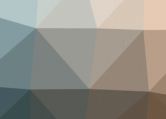 Obraz premium Sky Blue color Abstract color Low-Polygones Generative Art background illustration