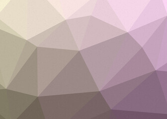 Fototapeta premium Mint Blue color Abstract color Low-Polygones Generative Art background illustration