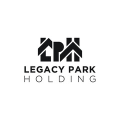 Housing or Construction logo with letters LPH
