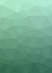 Light Seafoam Green color Abstract color Low-Polygones Generative Art background illustration