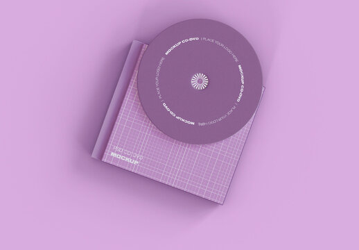 CD and Case Mockup