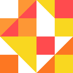 Abstract colorful background with square and triangle frames. Geometric background texture for business cards, banners, presentations and sites.