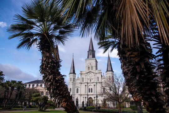 St. Louis Cathedral in Jackson Square, French Quarter