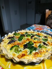 
rich broccoli tart