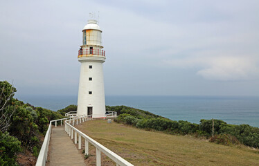 Fototapeta na wymiar Cape Otway lighthouse - Great Otway National Park, Victoria, Australia