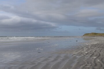 storm clouds over the sea, Outer Hebrides, Scotland