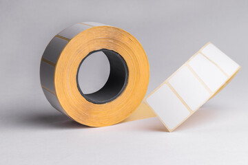 Blank sticky label  roll for thermal transfer printing