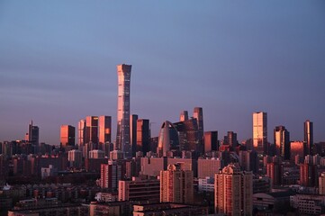 Obraz premium Skyline Peking