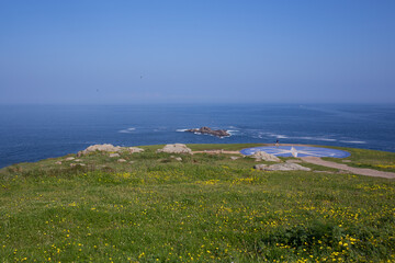 view of the coast of the sea