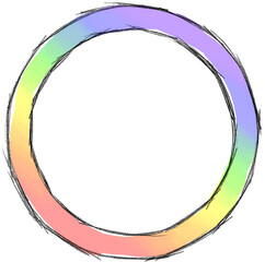Obraz premium Asexual sign