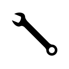 Wrench icon. Wrench Icon in trendy flat style. Service tool symbol. Vector illustration