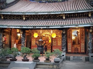 Fototapeta na wymiar Temple in Taipei, Taiwan