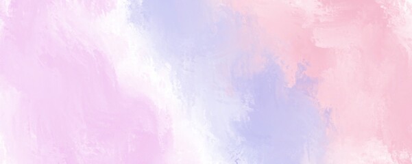 Abstract light blue, soft pink, purple background for the design of brochures, ads, postcards. Pastel and watercolor backgrounds