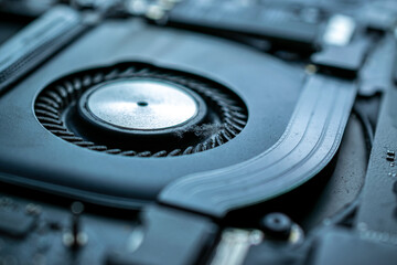 Computer chip electronic repair. Hardware engineer technology maintenance. Man technician pc service.