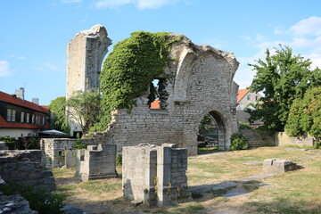 Fototapeta premium Visby at Gotland, Sweden