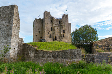 Fototapeta na wymiar Trim castle in Trim, County Meath, Ireland.