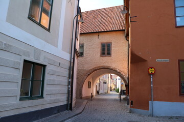 Fototapeta na wymiar Visby at Gotland, Sweden