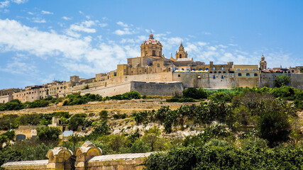 Fototapeta na wymiar The old Capital City of Malta - Mdina