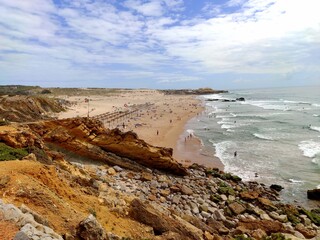 beach and rocks