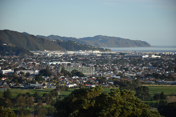 Wellington and Petone Harbour views, Lower Hutt, New Zealand
