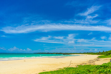 沖縄　伊良部島の渡口の浜