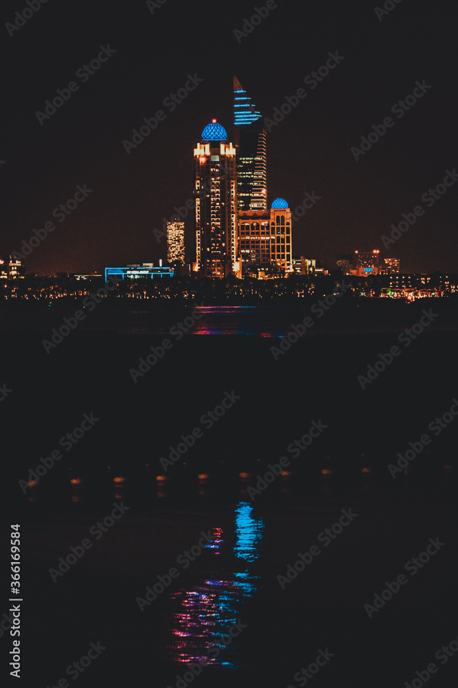 Wall mural Dubai Marina view, United Arab Emirates