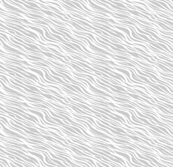Fototapeta na wymiar Scratchy wavy hand drawn lines in a seamless repeat pattern background