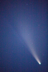 Obraz na płótnie Canvas Comet Neowise on July 18th 2020