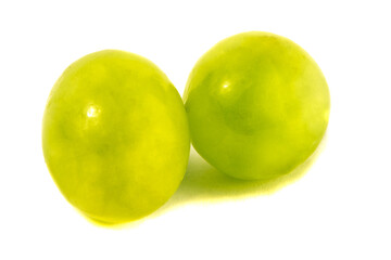 Grapes isolated on white background