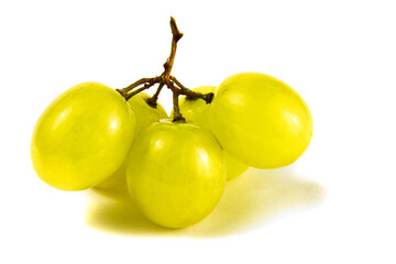 Grapes isolated on white background