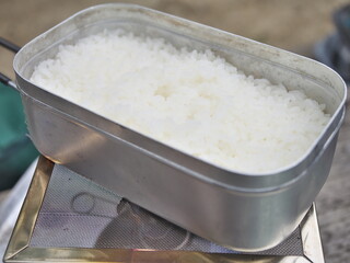メスティンで炊くご飯