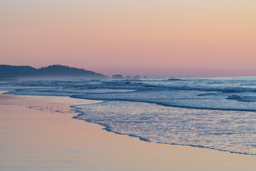 Sunset at Nehalem Beach, Manzanita, OR