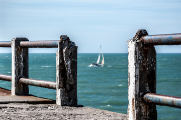 Fototapeta premium old iron fence