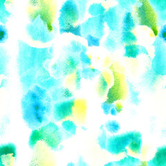 Fototapeta na wymiar Tie Dye Pattern. Surreal, Psychedelic Wet Paint. 