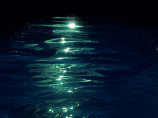 abstract blue water reflected texture