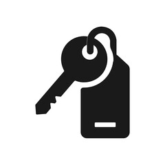 Door key icon.