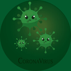 Coronavirus medical poster