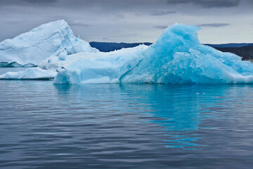 Icebergs in Disko Bay, Ilulissat, Greenland