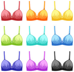 Isolated cute female underwear