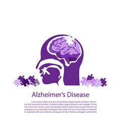 Human brain stroke illustration.