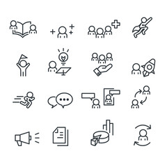 Fototapeta premium Office and Business icons set,Vector