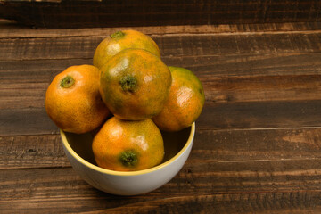 Fresh mandarin oranges