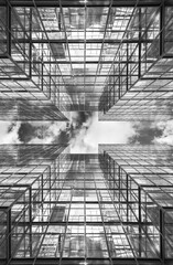 Modern building abstract background