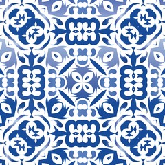 Fototapeta na wymiar Antique portuguese azulejo ceramic.